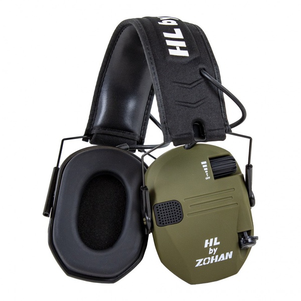 Наушники активные для стрельбы HL by Zohan EM025 Green