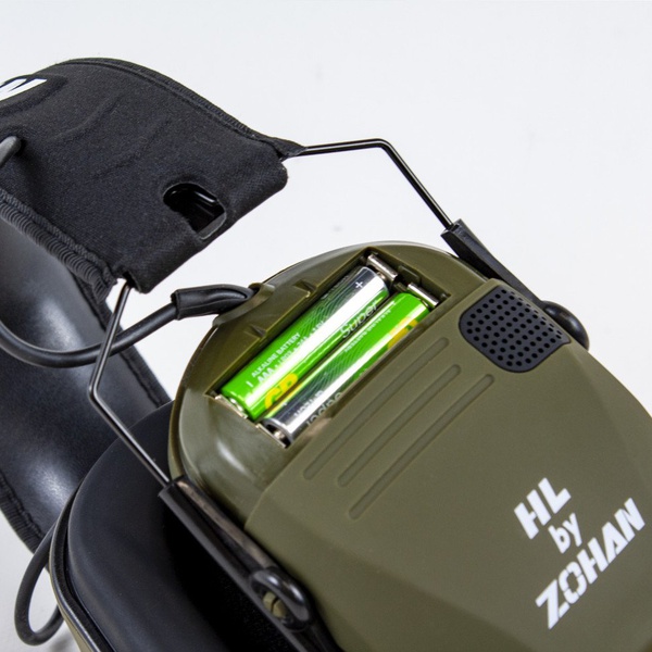 Наушники активные для стрельбы HL by Zohan EM025 Green