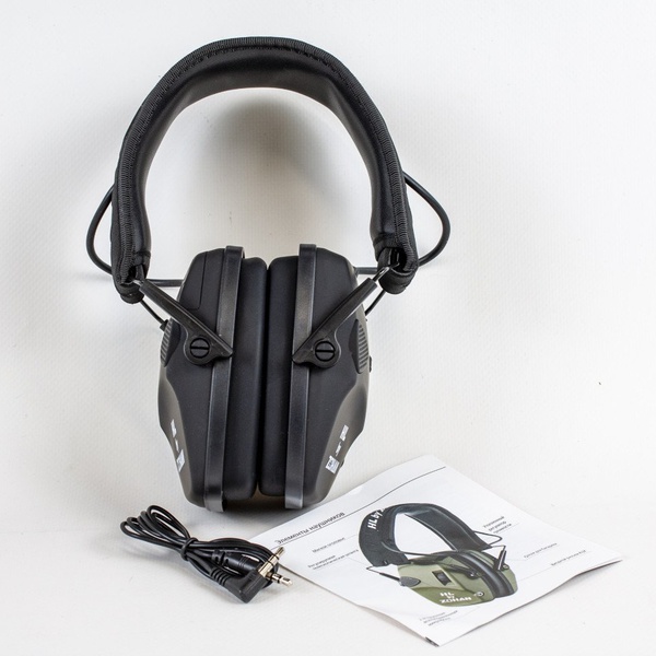 Наушники активные для стрельбы HL by Zohan EM026 Black