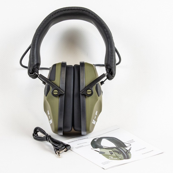 Наушники активные для стрельбы HL by Zohan EM026 Green