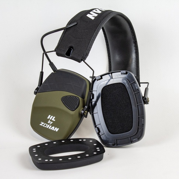 Наушники активные для стрельбы HL by Zohan EM026 Green