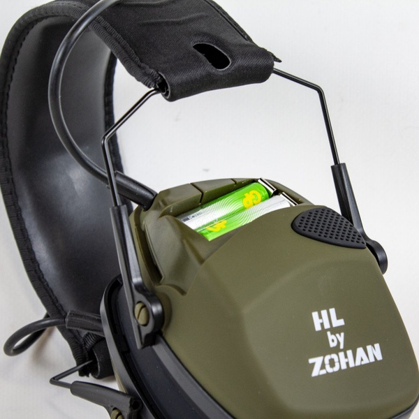 Наушники активные для стрельбы HL by Zohan EM026 Green