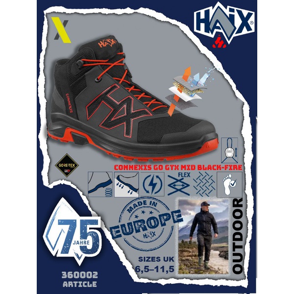 Кроссовки Haix Connexis Go GTX Mid