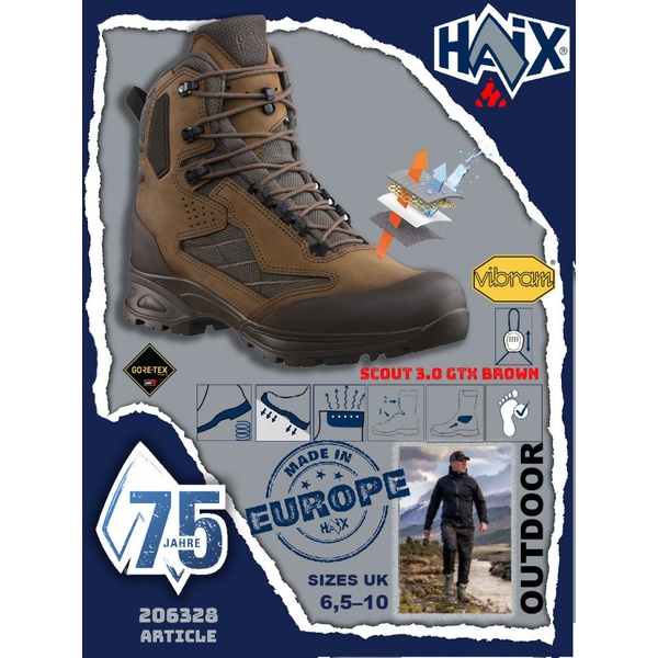 Ботинки Haix Scout 3.0 GTX