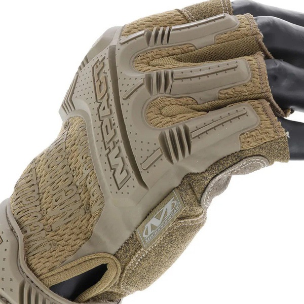 Перчатки тактические Mechanix M-Pact (с открытыми пальцами) Coyote