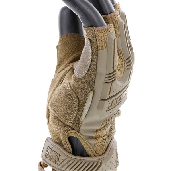 Перчатки тактические Mechanix M-Pact (с открытыми пальцами) Coyote