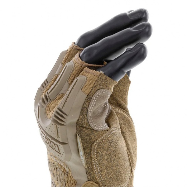 Перчатки тактические Mechanix M-Pact (с открытыми пальцами) Coyote