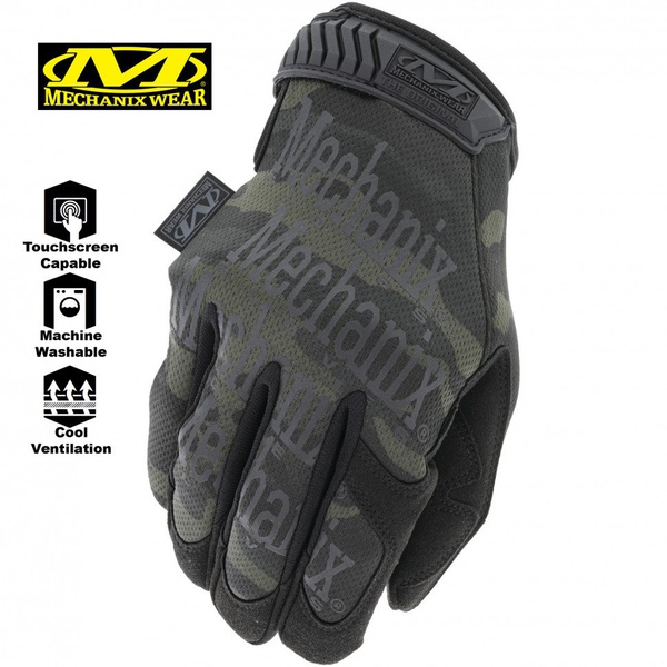 Перчатки Mechanix Original MultiCam Black