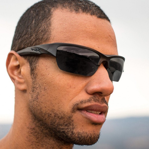 Очки баллистические Wiley X WX Valor Matte Black, 2 пары линз: Grey + Clear