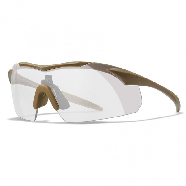 Очки баллистические Wiley X WX Vapor Matte Tan 3 пары линз: Clear+Grey+Rust
