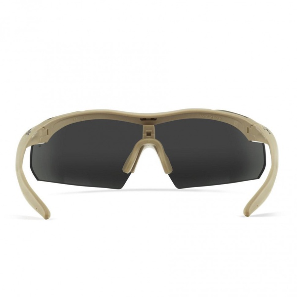 Очки баллистические Wiley X WX Vapor Matte Tan 3 пары линз: Clear+Grey+Rust