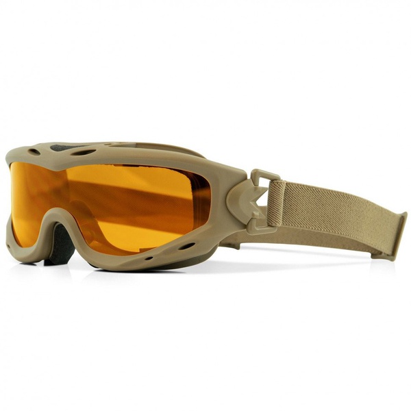 Маска тактическая Wiley X WX Spear Matte Tan 3 пары линз: Grey+Clear+Rust
