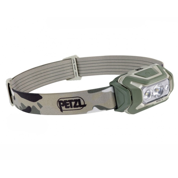 Фонарь налобный тактический Petzl Aria 1 RGB (350 лм) камуфляж
