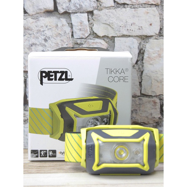 Фонарь налобный Petzl Tikka Core (450 лм, аккумулятор) желтый