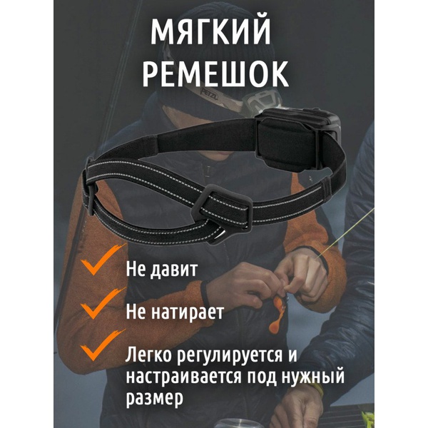 Фонарь налобный Petzl Swift RL (1100 лм) оранжевый