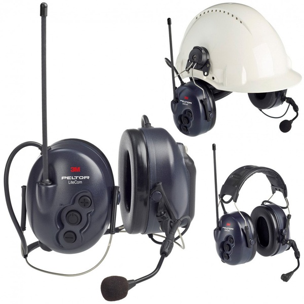 Наушники со встроенной рацией 3M Peltor LiteCom (MT53H7A4400-EU)