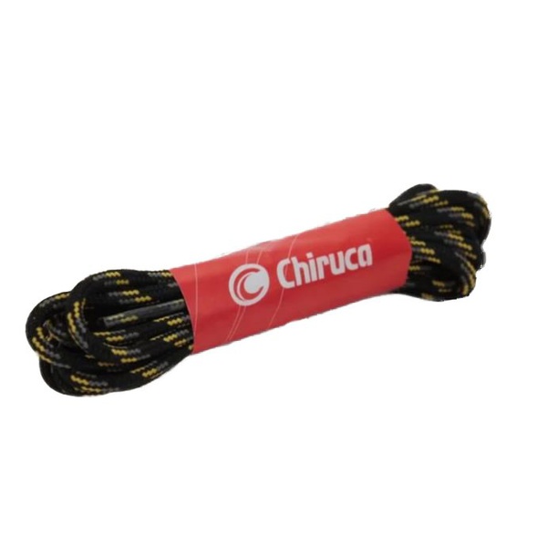 Шнурки для обуви Chiruca Hunting Laces (160 см) черный с желтым