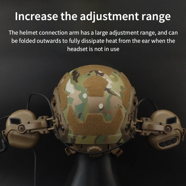 Крепление для наушников Earmor Plus M16A зеленый