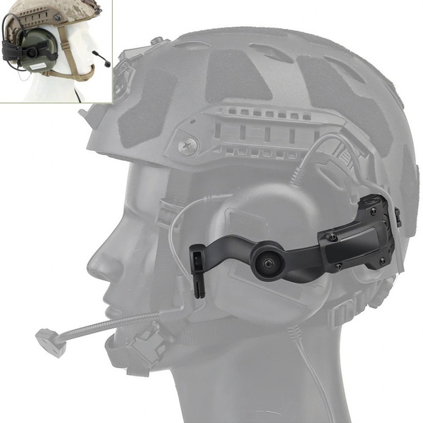 Крепление для наушников Earmor Plus M16A чёрный