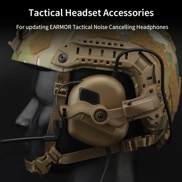 Крепление для наушников Earmor Plus M16A чёрный