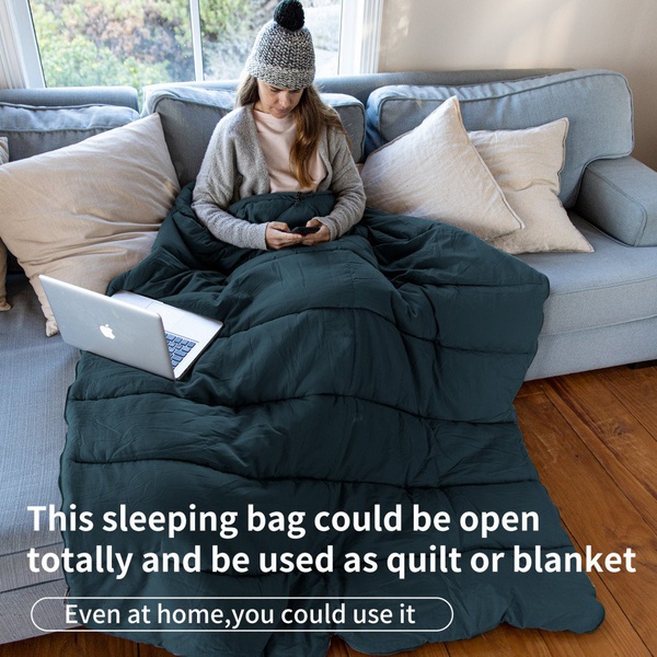 Мешок спальный Naturehike F150 Envelop Cotton (75х190 см) Blue