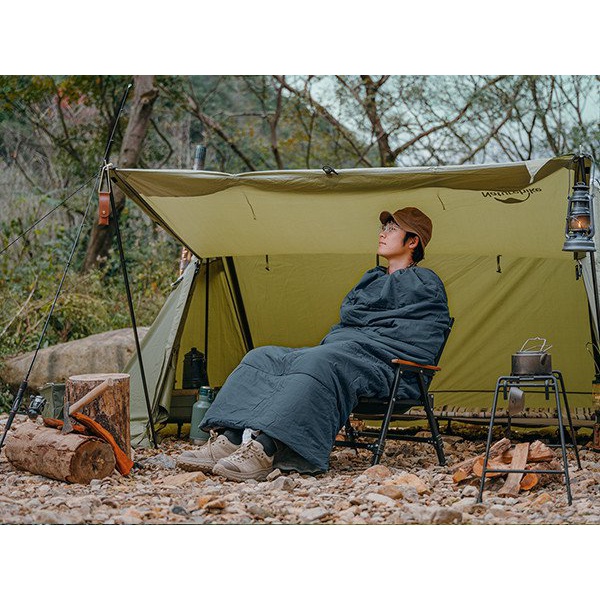 Мешок спальный Naturehike F150 Envelop Cotton (75х190 см) Blue