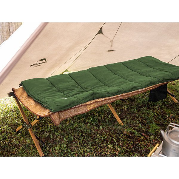 Мешок спальный Naturehike F150 Envelop Cotton (75х190 см) Green