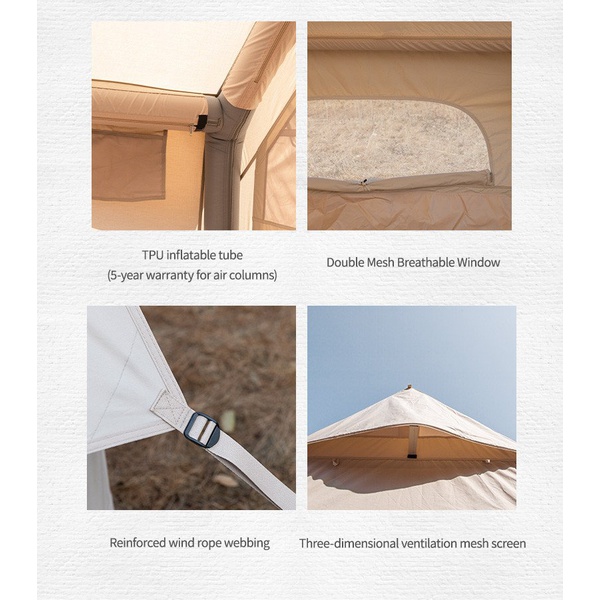 Палатка Naturehike Gen Air 6.3 (2-4 местная)