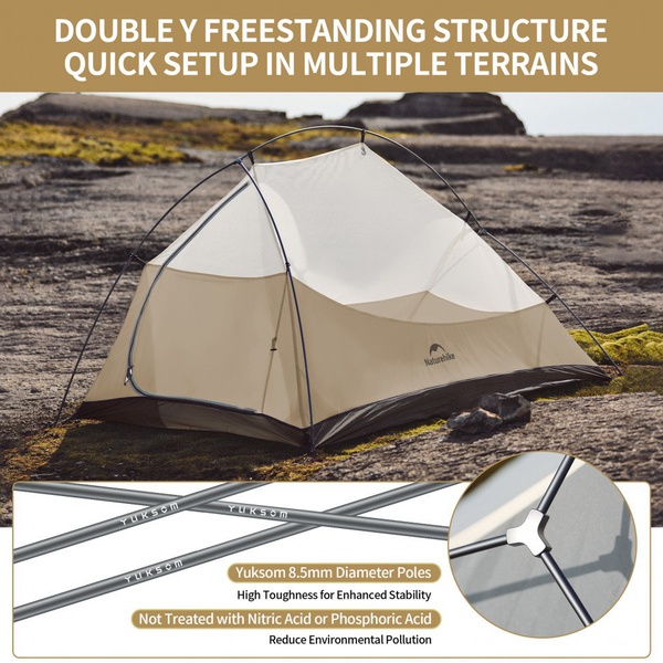 Палатка Naturehike Cloud Up Pro (2 местная)