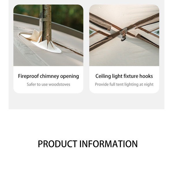 Палатка Naturehike Shandi (2 спальни+1 комната)