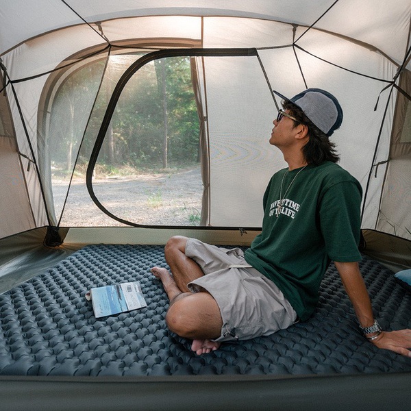 Палатка Naturehike Shandi (2 спальни+1 комната)