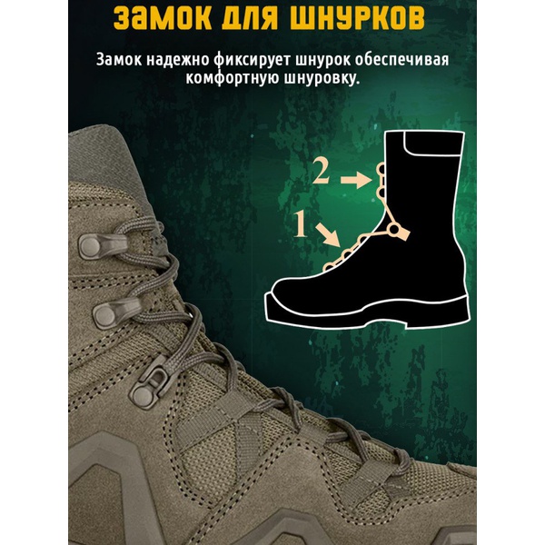 Ботинки Lowa Zephyr MK2 GTX Mid Ranger Green