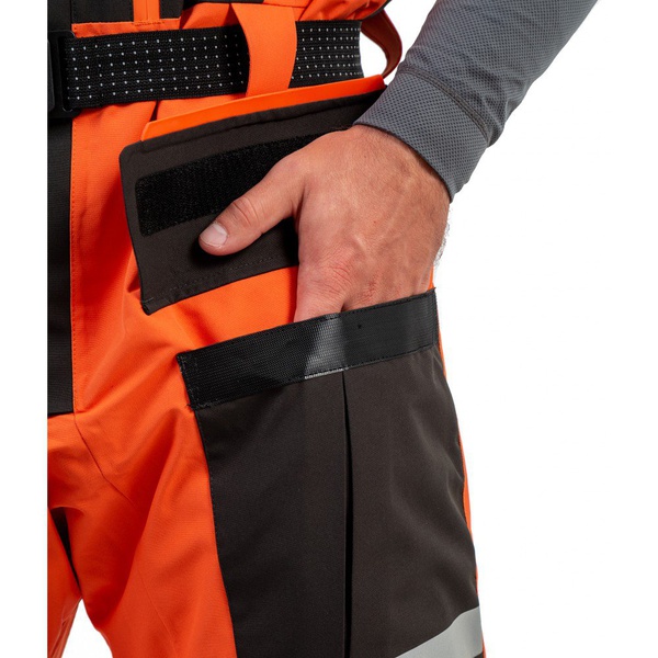 Костюм зимний Graff 215-О-В-15 (поплавок) Оранжево-чёрный