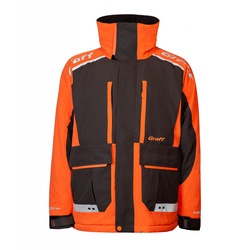 Костюм зимний Graff 215-О-В-15 (поплавок) Оранжево-чёрный