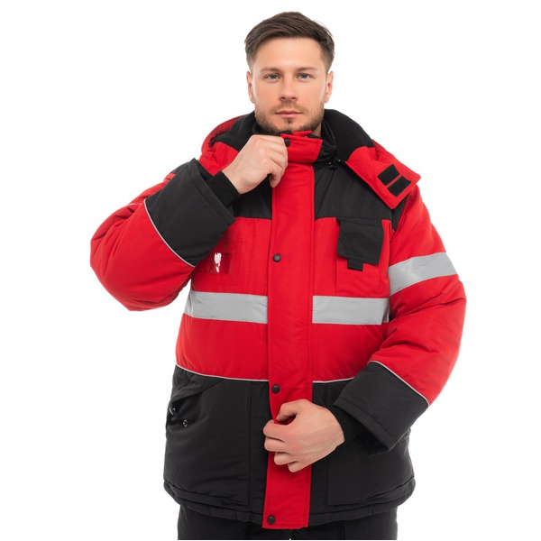 Костюм Эталон Нордмен красный/чёрный