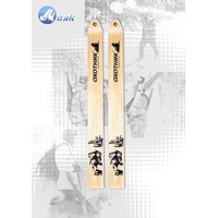 Лыжи Маяк Охотник дерево-пластик (150 мм) 165 см