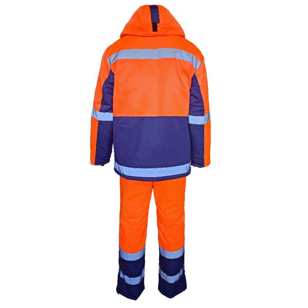 Костюм зимний Эталон Метео оранжевый с темно-синим, тк. Грета