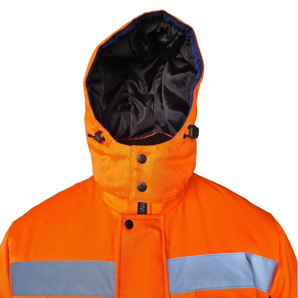 Костюм зимний Эталон Метео оранжевый с темно-синим, тк. Грета