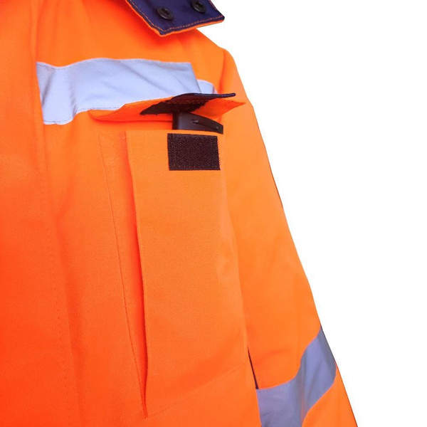 Костюм зимний Эталон Метео оранжевый с темно-синим, тк. Грета