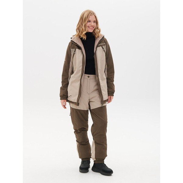 Костюм женский Huntsman Селенга Коричневый/Бежевый, тк. Исландия