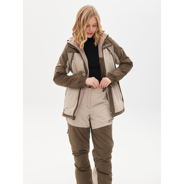 Костюм женский Huntsman Селенга Коричневый/Бежевый, тк. Исландия