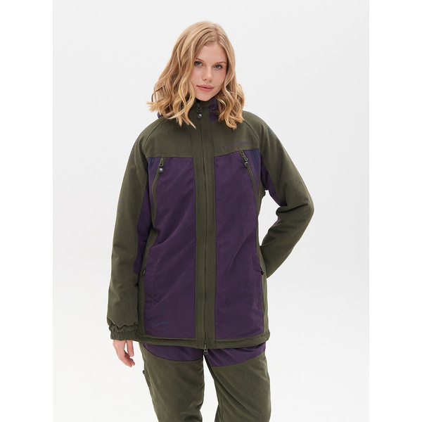 Костюм женский Huntsman Селенга Хаки/Фиолетовый, тк. Исландия