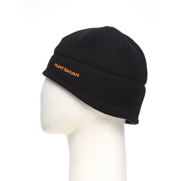 Шапка Huntsman двусторонняя (флис) чёрный/чёрный