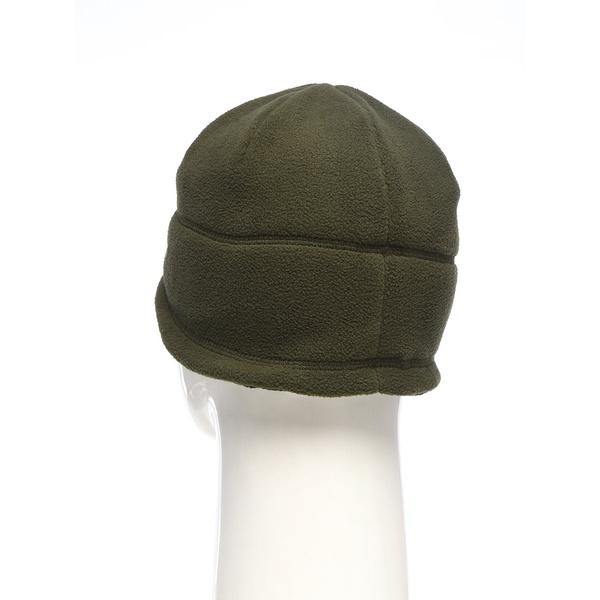 Шапка Huntsman двусторонняя (флис) хаки/чёрный