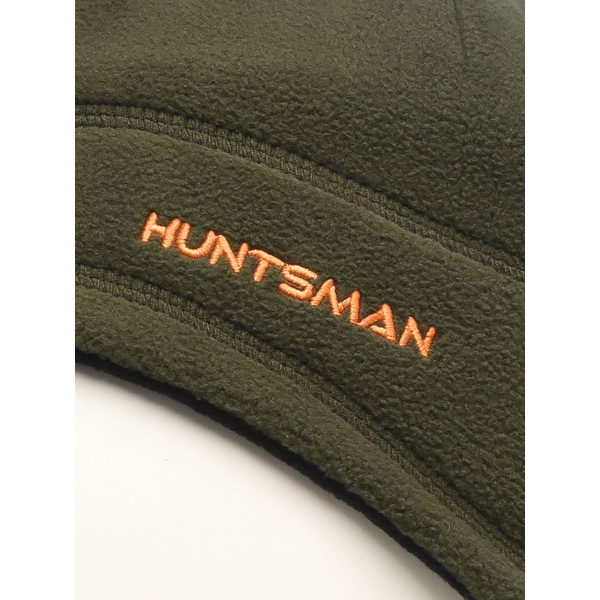 Шапка Huntsman двусторонняя (флис) хаки/чёрный