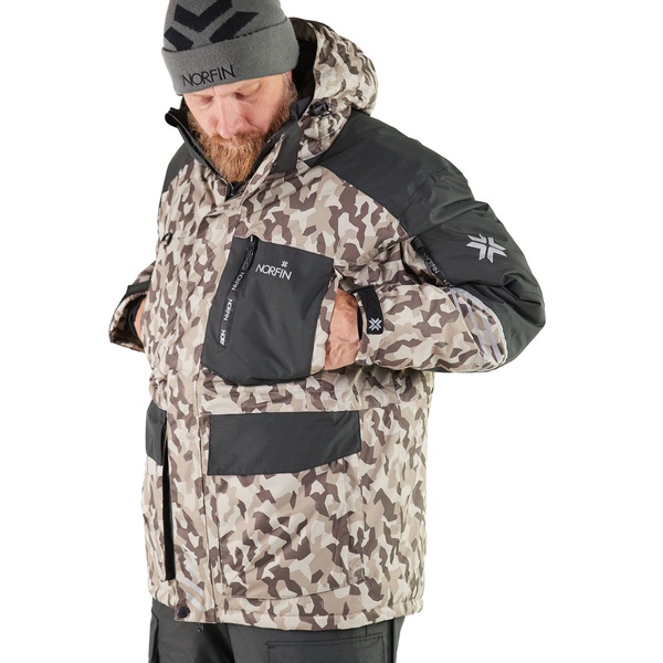 Костюм зимний Norfin Tornado Pro бежевый/коричневый