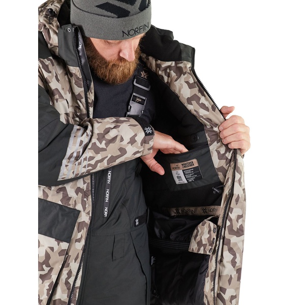 Костюм зимний Norfin Tornado Pro бежевый/коричневый
