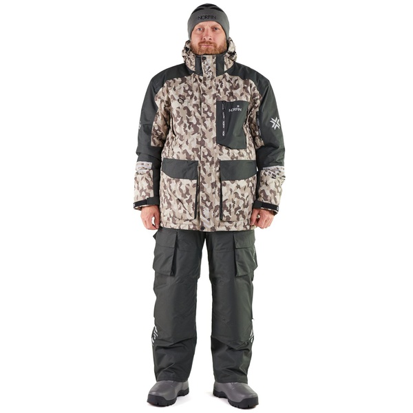 Костюм зимний Norfin Tornado Pro бежевый/коричневый