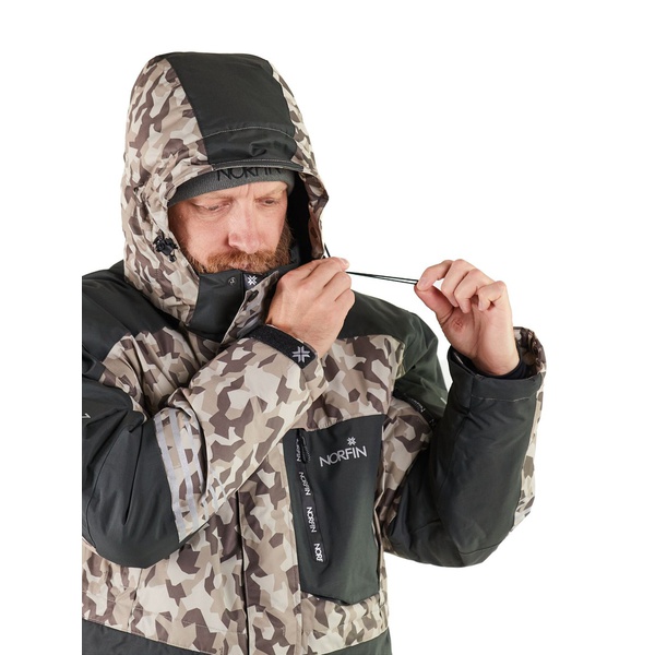 Костюм зимний Norfin Tornado Pro бежевый/коричневый