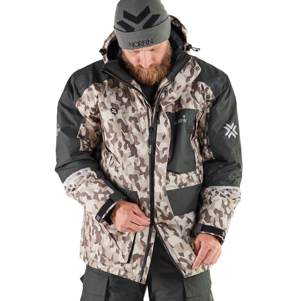 Костюм зимний Norfin Tornado Pro бежевый/коричневый